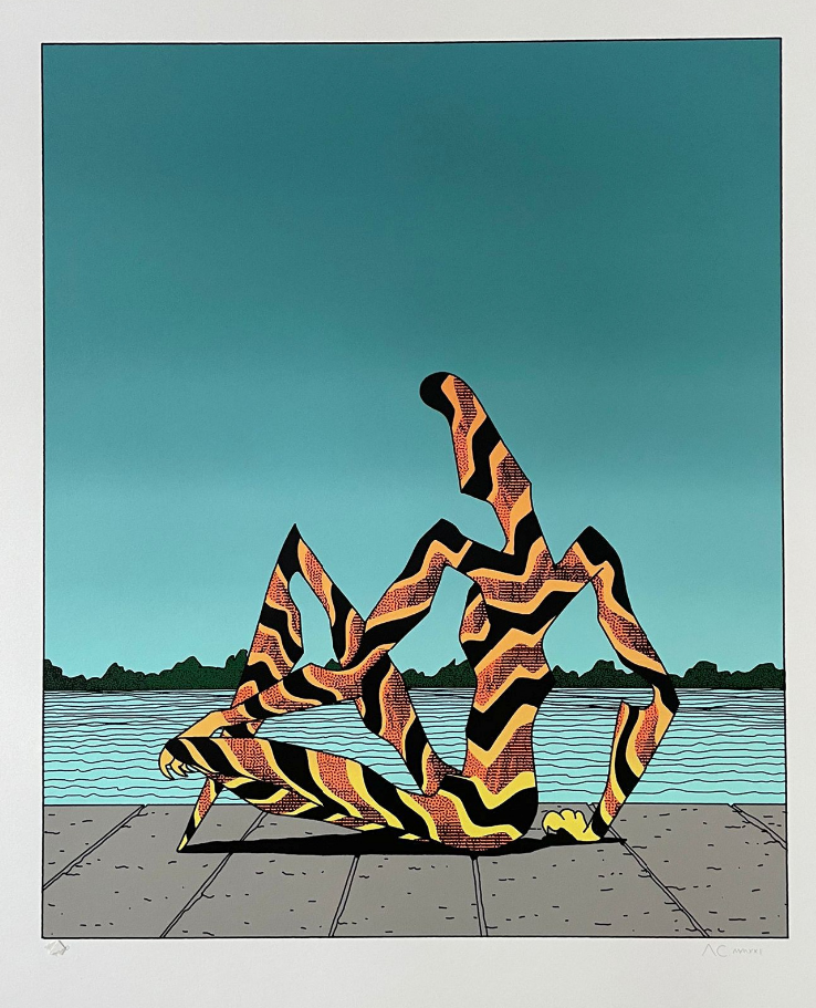 Alejandro Cardenas - View of Virginia Key
