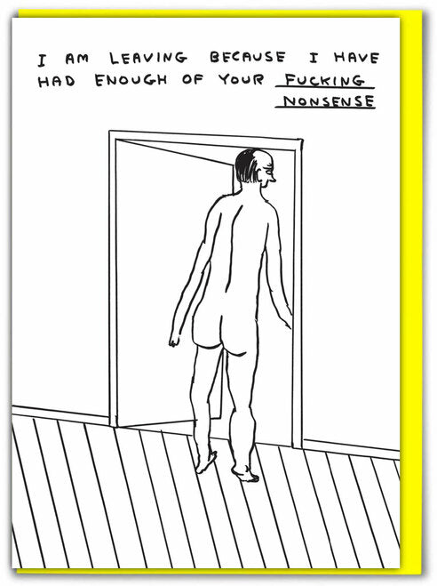 David Shrigley - Greeting Cards (Rude)