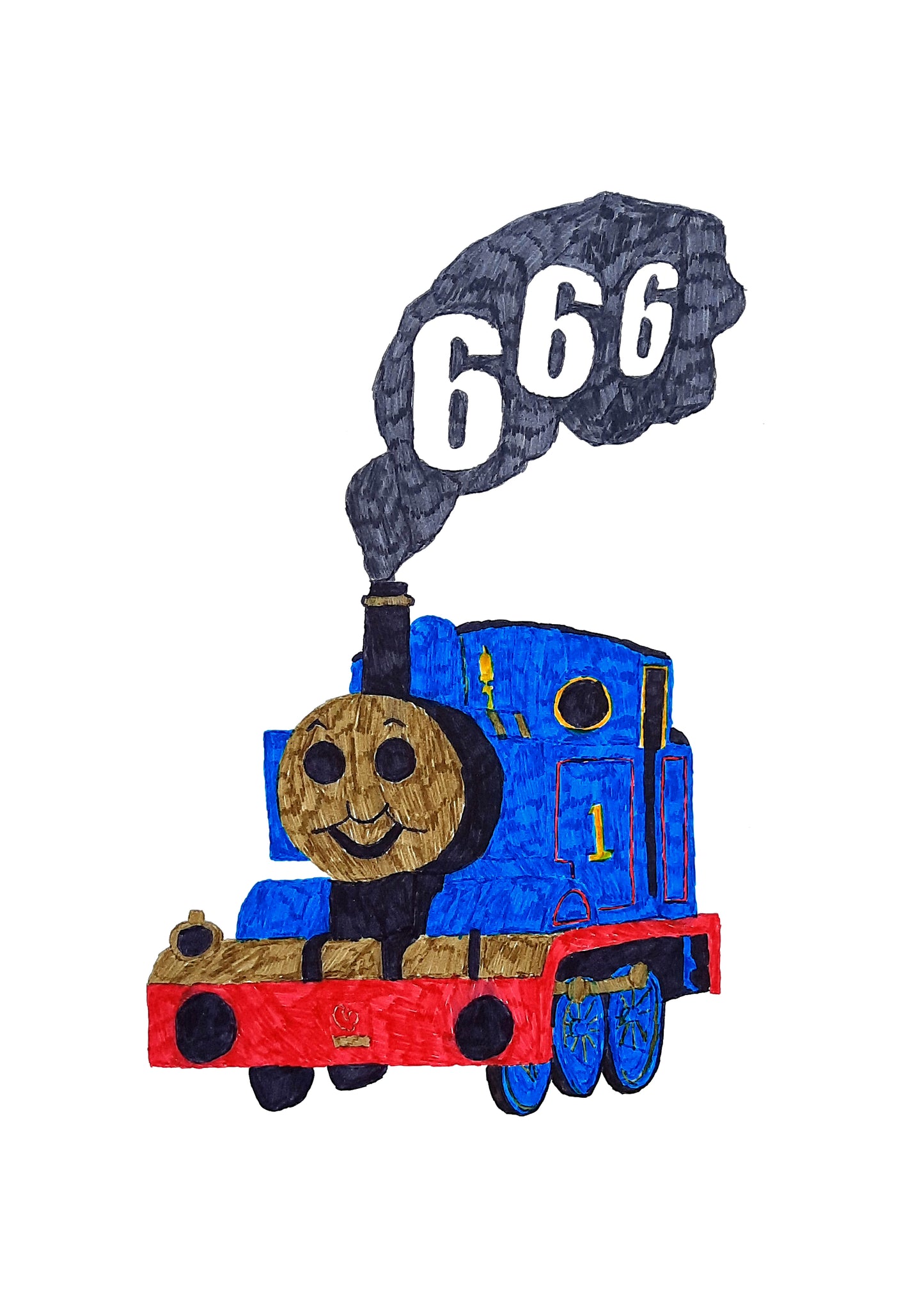 Listen04 - 666 (A2 Original)