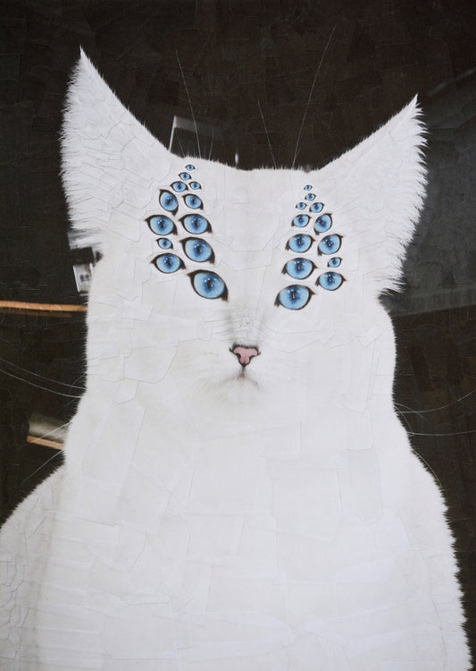 Lola Dupre Coby - original collage on board