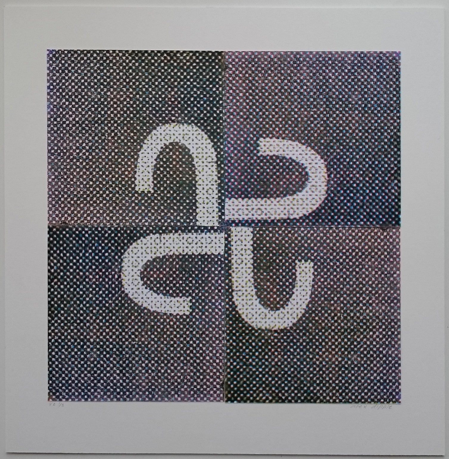 Alex Dipple - Untitled Print / Screenprint