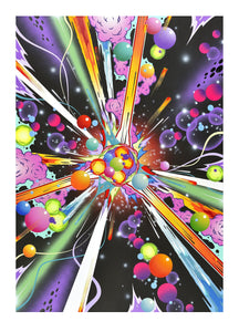 Andrew Mcattee - Ultra Magenetic Smash - Signed Print Silkscreen