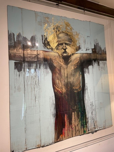 Adam Neate - Arms Outstretched (Large Original Painting)