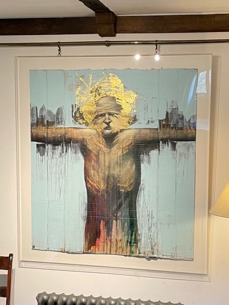 Adam Neate - Arms Outstretched (Large Original Painting)