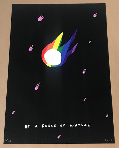 Euan Roberts - Force Majeure (Hand-Painted Meteors)