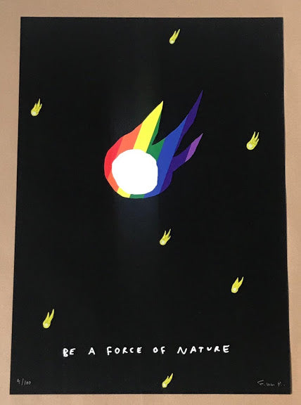 Euan Roberts - Force Majeure (Hand-Painted Meteors)