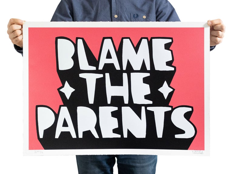 Kid Acne - Blame The Parents v2 (Pink)