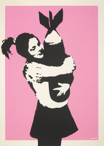 Banksy - Bomb Hugger (Signed)