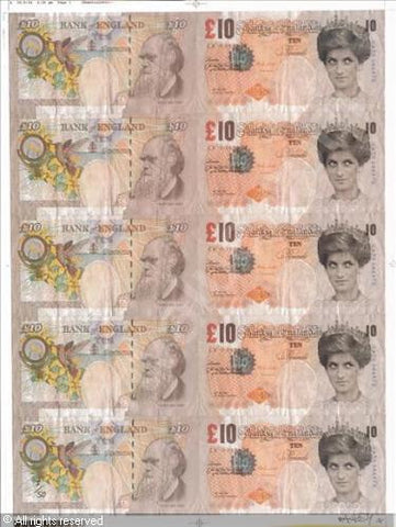 Banksy - Di-Faced Tenners - Signed Print