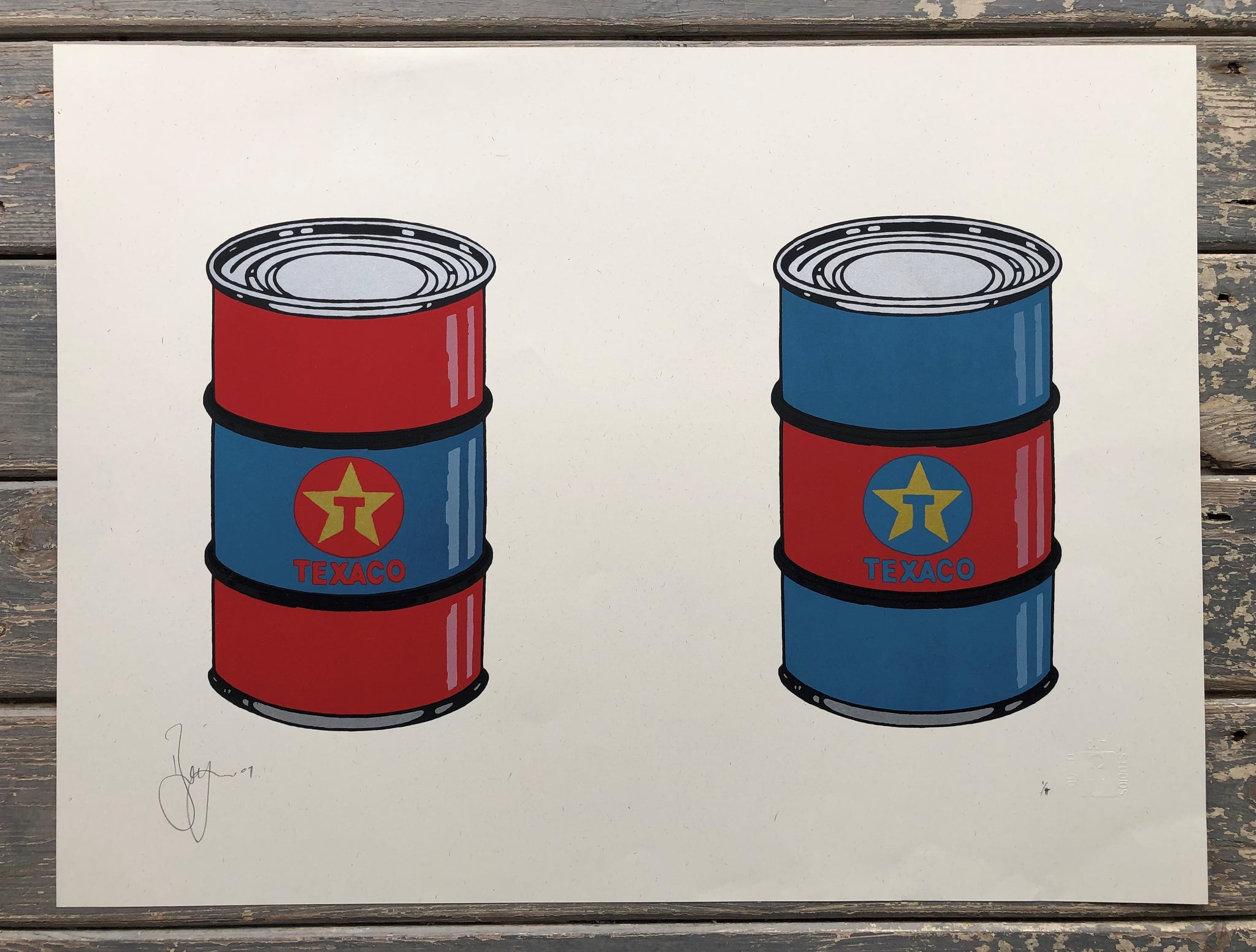 Beejoir - Oil Cans (Unique Colourway )
