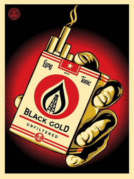 Shepard Fairey - Black Gold