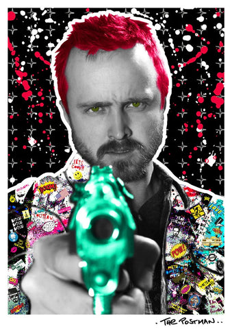 The Postman - Breaking Bad (A3 Hand-Finished Print)