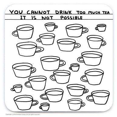 David Shrigley Coaster