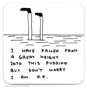 David Shrigley Coaster
