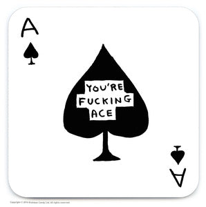 David Shrigley Coaster