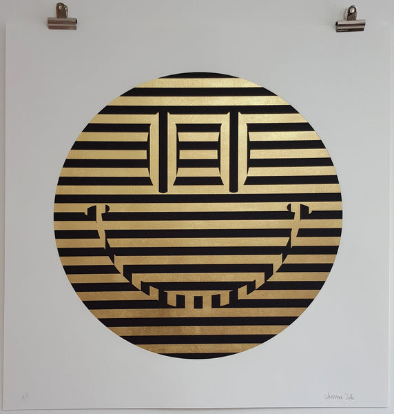 Carl Cashman - Acid Reflux - Signed Gold Leaf Edition