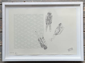 Charming Baker - Astronauts (LA Print) (Framed)