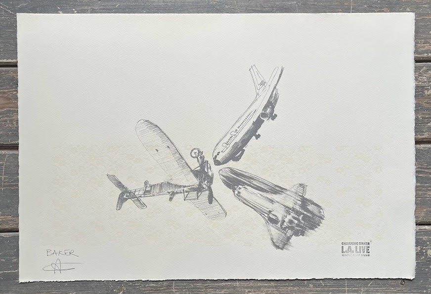 Charming Baker - Airplanes (LA Print) (Version 1)
