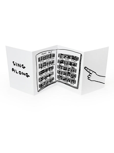 David Shrigley - Concertina Cards (Variety Available)