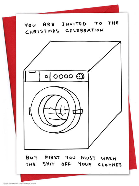 David Shrigley - Christmas Cards (11 Different Designs)