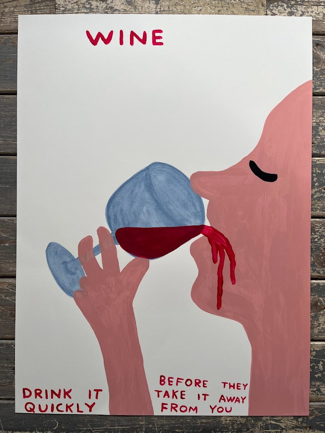 David Shrigley - Wine