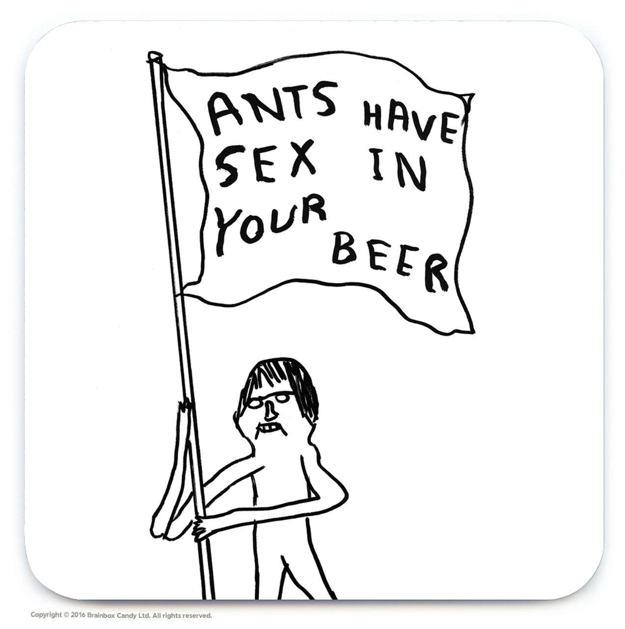 David Shrigley - Coasters (View For Choices!)