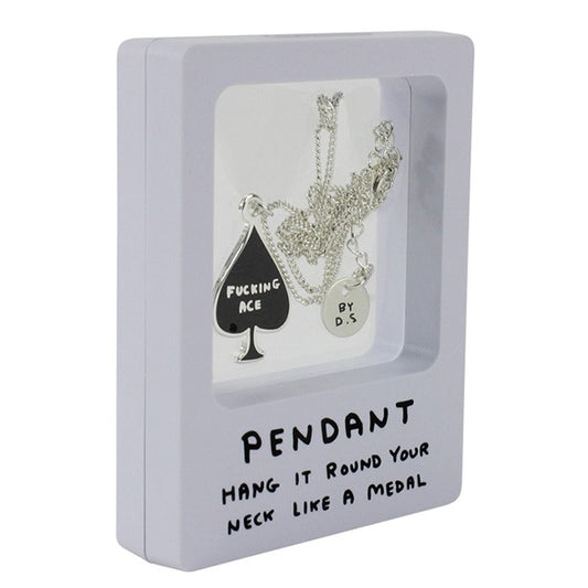 David Shrigley - Fuckin Ace Necklace / Pendant