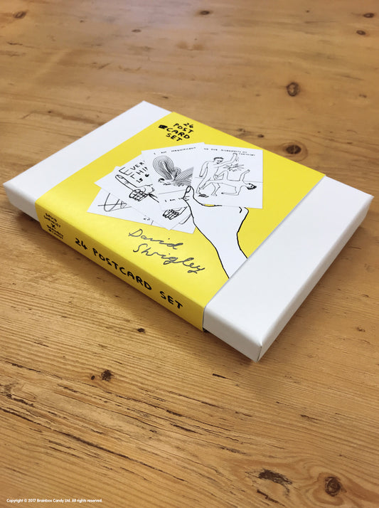 David Shrigley - Box of 24 Postcards