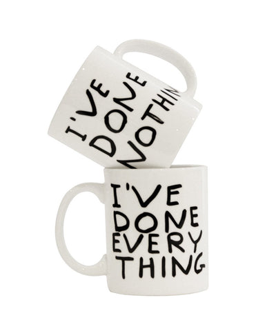 David Shrigley - Done Everything/ Done Nothing Mug