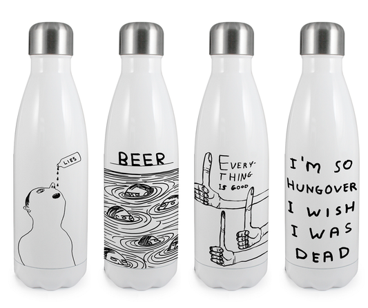 David Shrigley - Thermal Water Bottle (Reusable)