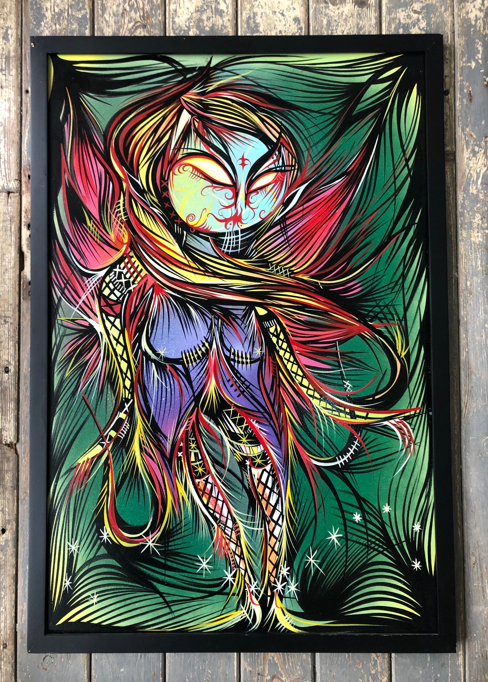 Deuce Seven -Leonia Ludlow -Original Painting