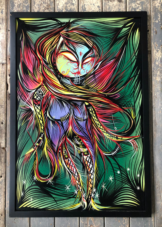 Deuce Seven -Leonia Ludlow -Original Painting