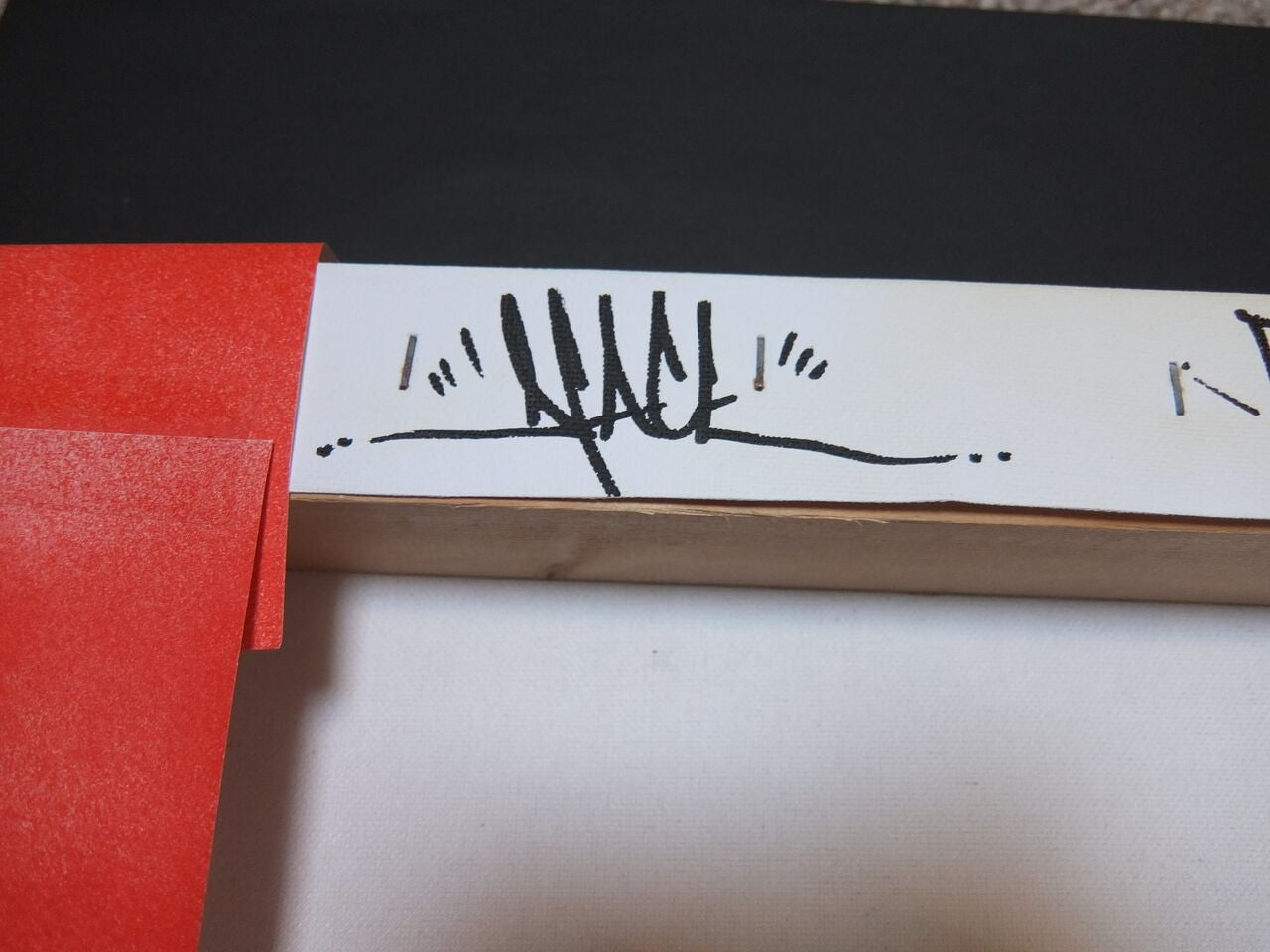 Dface - Sadamned - Original Signed Canvas Edition Print