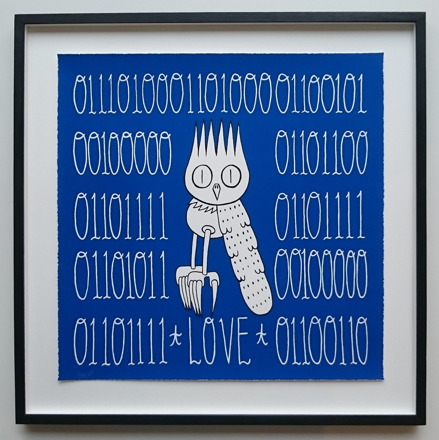 Dscreet - Framed Signed Screenprint
