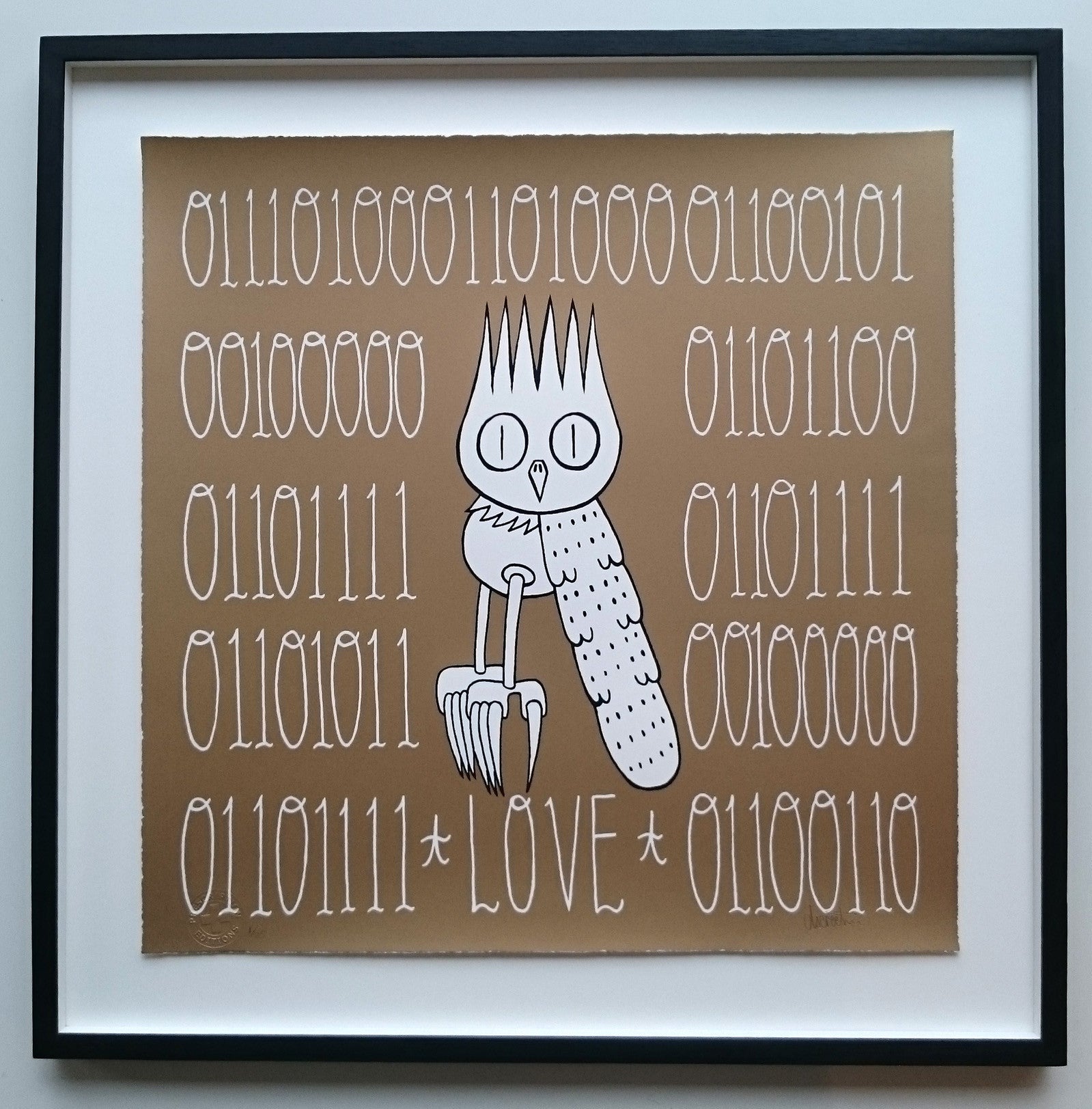 Dscreet - Signed Framed Screenprint