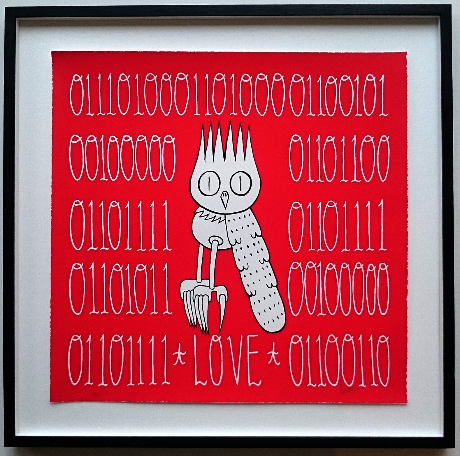 Dscreet - Signed Framed Screenprint