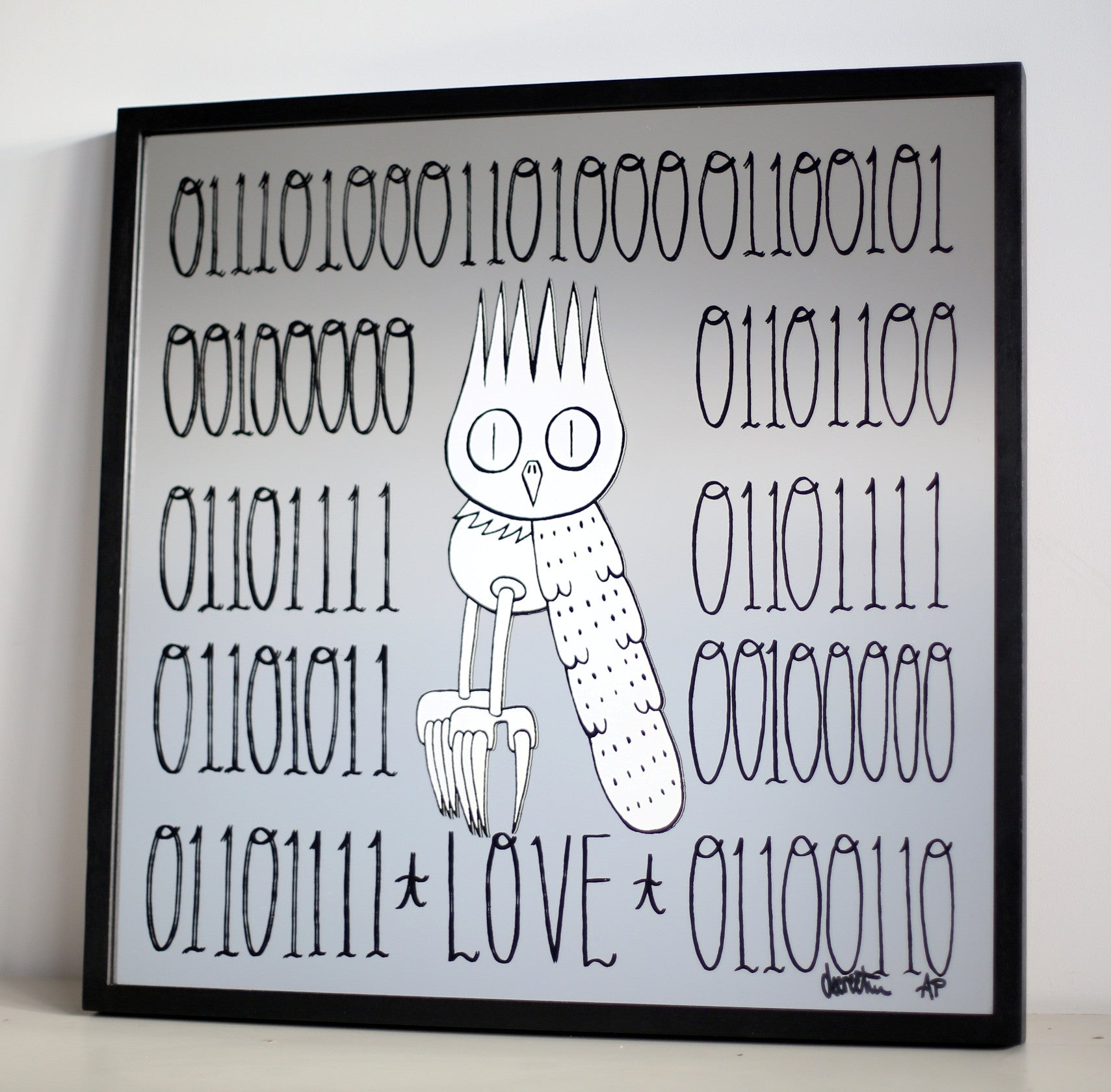 Dscreet - The Look Of Love Print - Signed Mirror