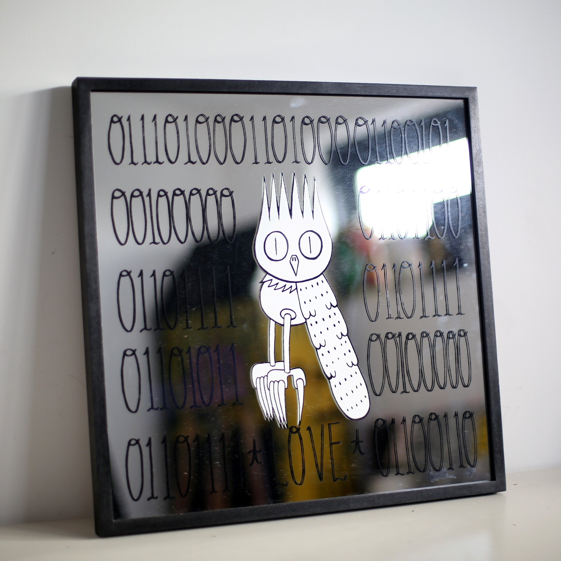 Dscreet - The Look Of Love Print - Signed Mirror
