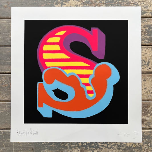 Ben Eine - Letter S