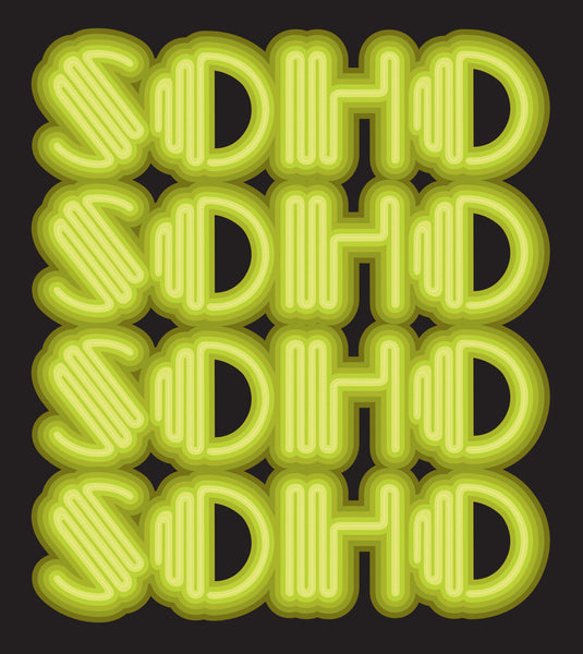 Ben Eine - Soho (Acid Green) (Artist Proof)