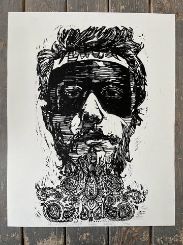 Gaia - Ian (Signed Linocut)