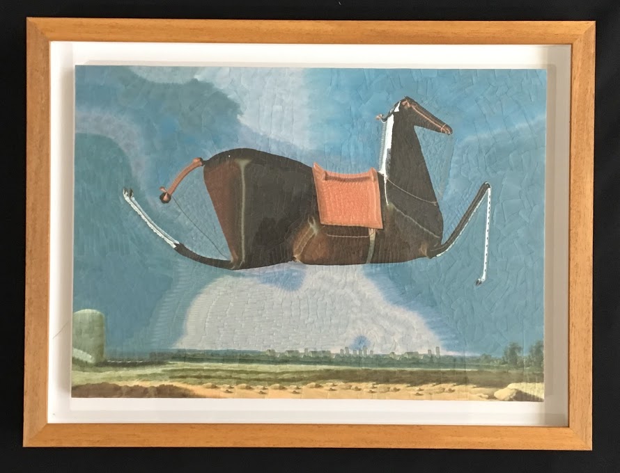 Lola Dupré - After Johann Georg de Hamilton (Framed Original Collage)