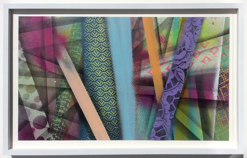 Hellbent - Original Painting on Paper - Street Art New York , Brooklyn Graffiti Graffuturism