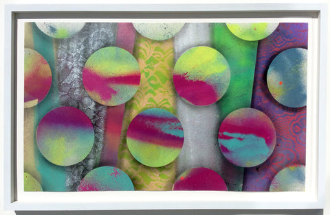 Hellbent - Original Painting on Paper - Street Art New York , Brooklyn Graffiti Graffuturism