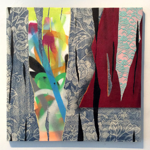 Hellbent - Original Painting on Canvas - Street Art New York , Brooklyn Graffiti Graffuturism