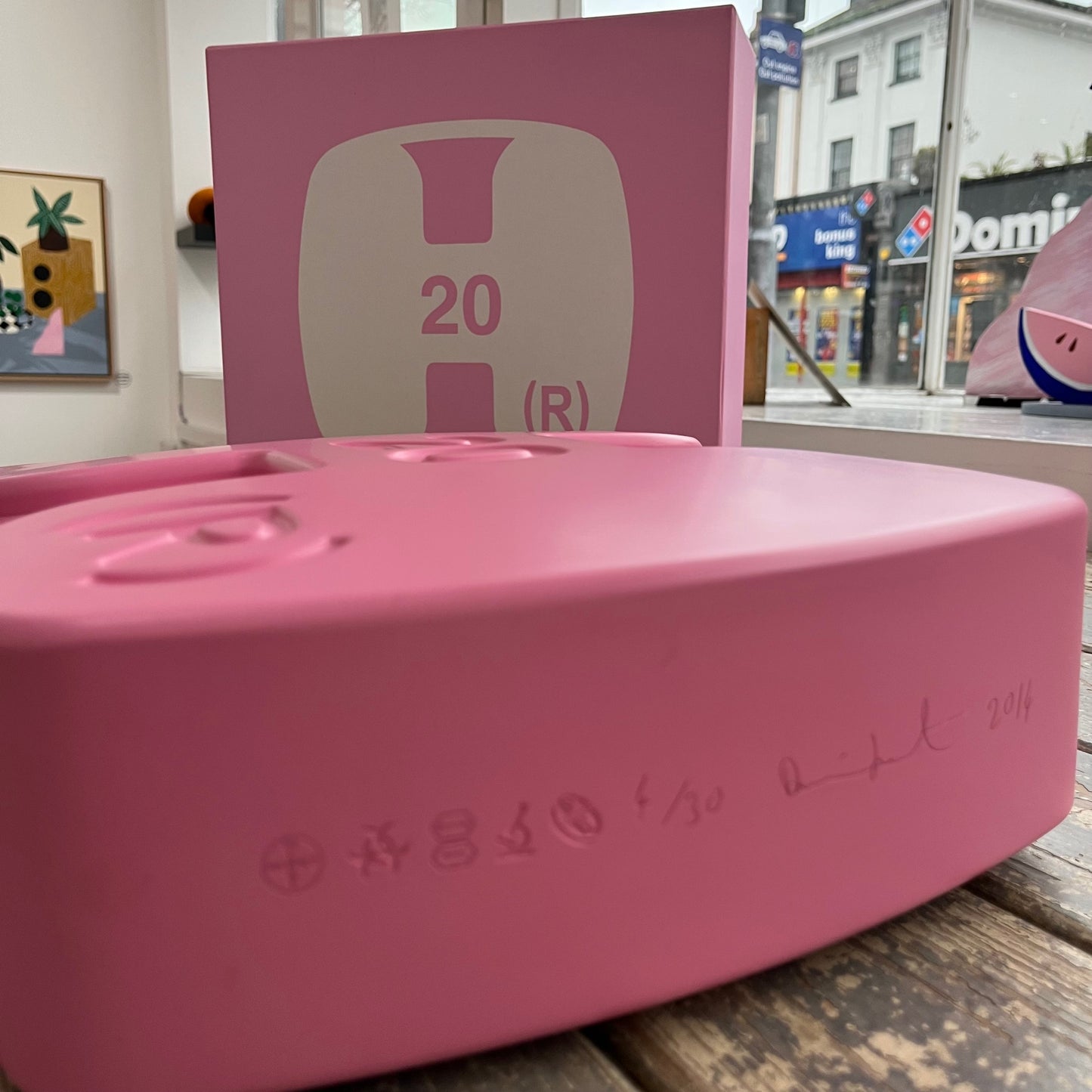 Damien Hirst - Hygroton (Pink) (Signed Sculpture)