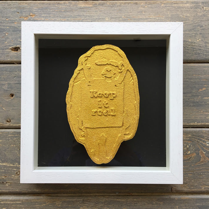 Dean Zeus Colman - Love Is A Drug (Banksy - Gold)