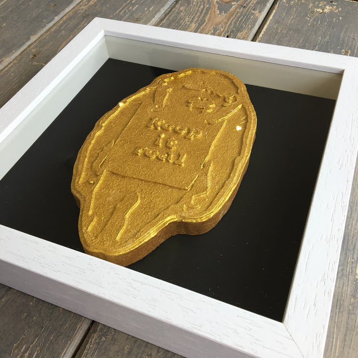 Dean Zeus Colman - Love Is A Drug (Banksy - Gold)