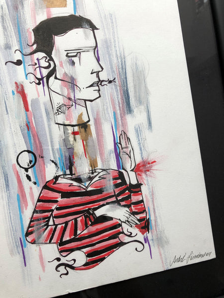 Andre Firmiano - Ira (Sale! Original framed drawing from the vaults...)