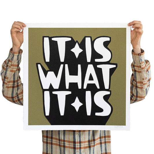Kid Acne - It Is What It Is (Olive Green)